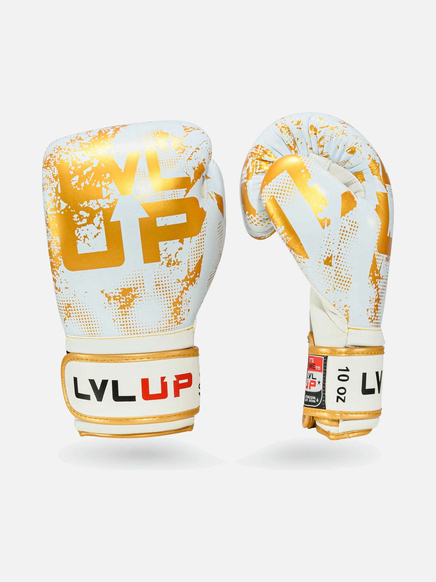LVL UP Boxningshandskar Stadium – Vit