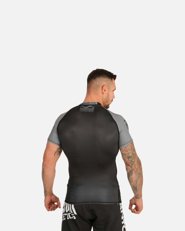 Rashguard Phantom Athletics Supporter – Noir/Gris