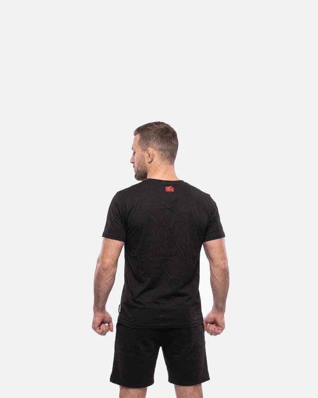 Tricou Phantom Athletics Germany Never Back Down – Negru/Roșu