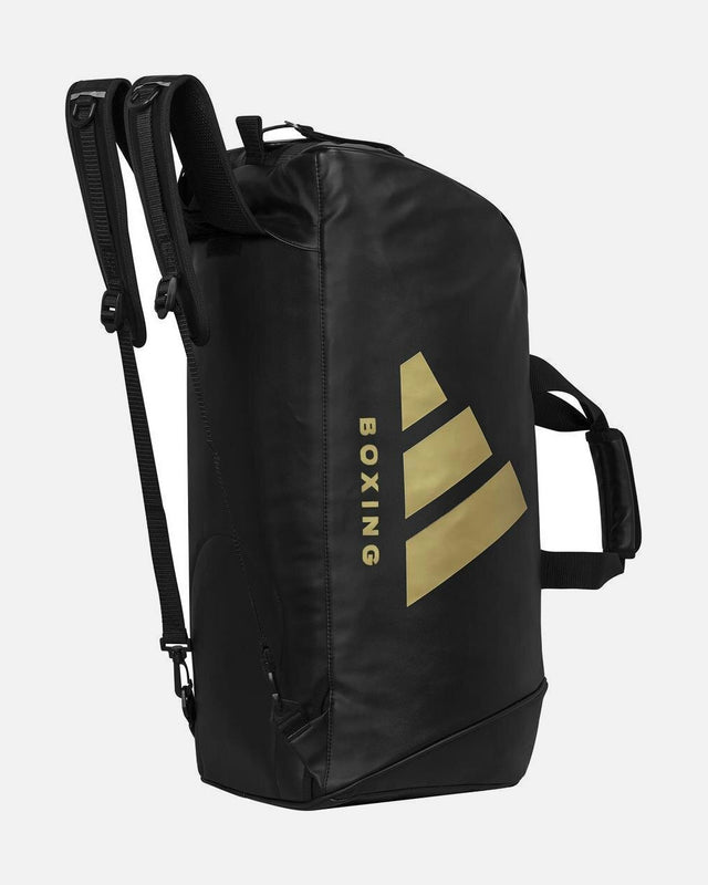 Adidas Sportstask 2in1 Bag PU Boxing - Sort/Guld