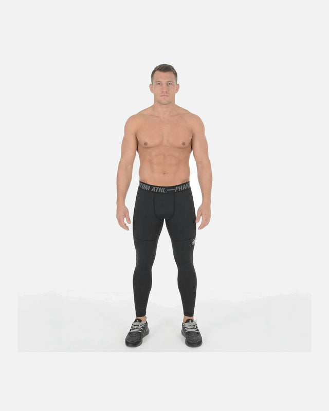 Pantaloncini a compressione Phantom Athletics Tactic – Nero