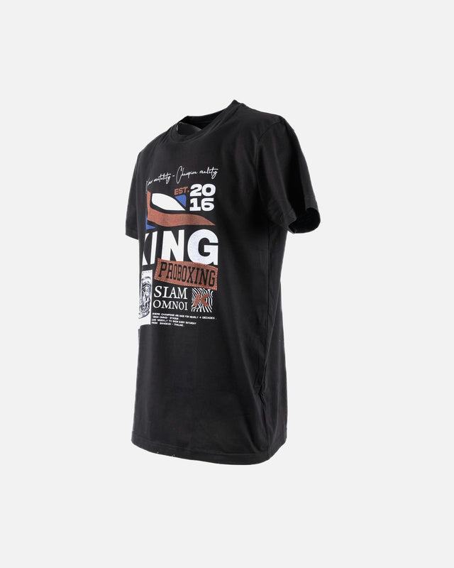 King Pro Boxing T-shirt Omnoi – Sort