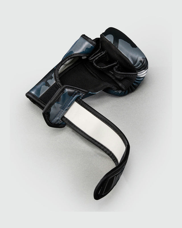 Gants de MMA Venum Elite Camo – Bleu marine foncé/Bleu