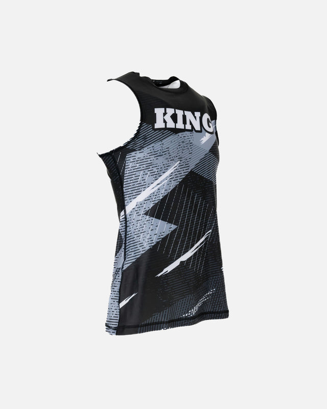 Rashguard King Pro Boxing Shadow 1 da donna – Nero