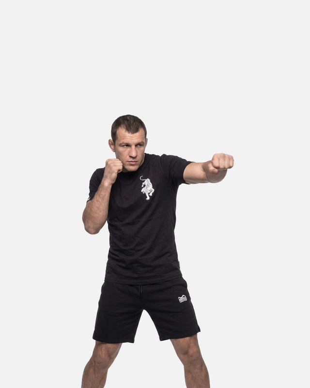 Tricou Phantom Athletics Tiger Yant – Negru