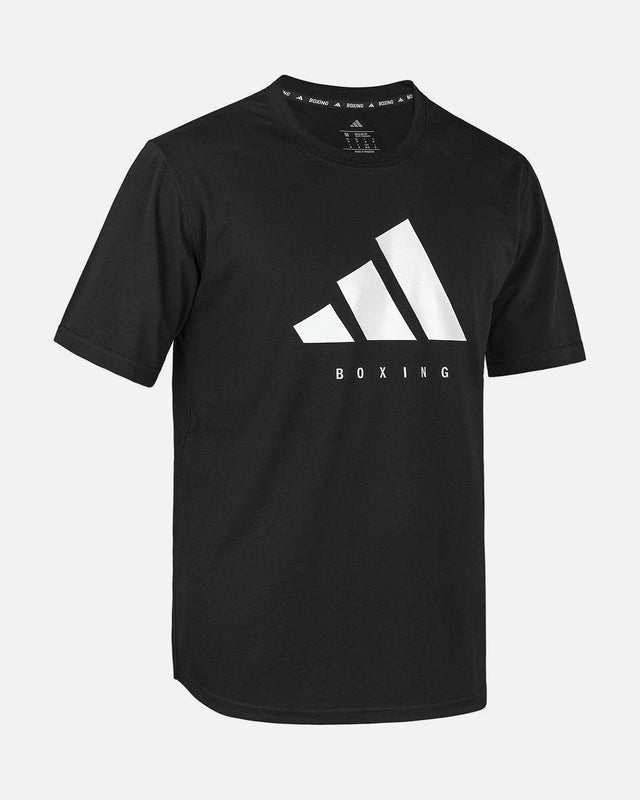 Camiseta Adidas Community Boxing – Negro/Blanco