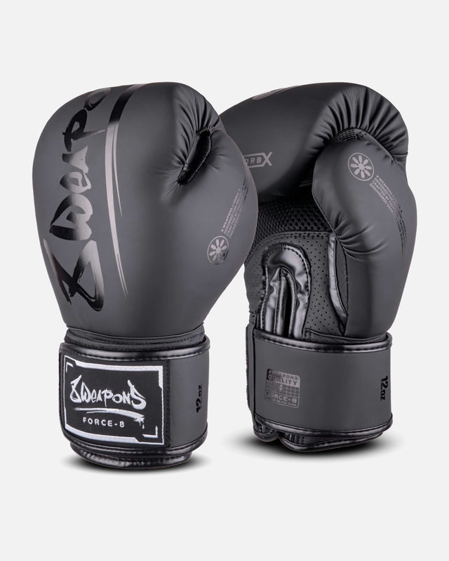 Guantes de boxeo 8 WEAPONS Force 8 – Negro