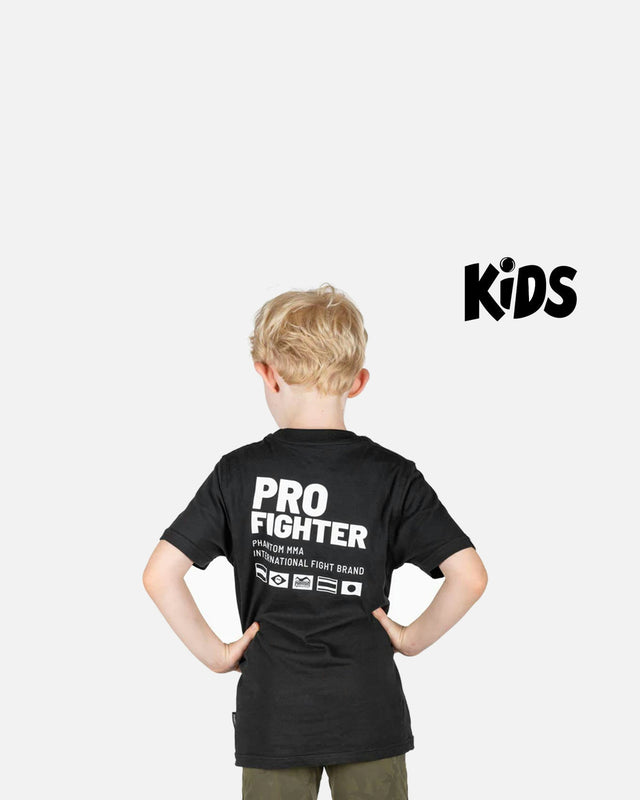 Phantom Athletics T-shirt Pro Fighter Børn - Sort