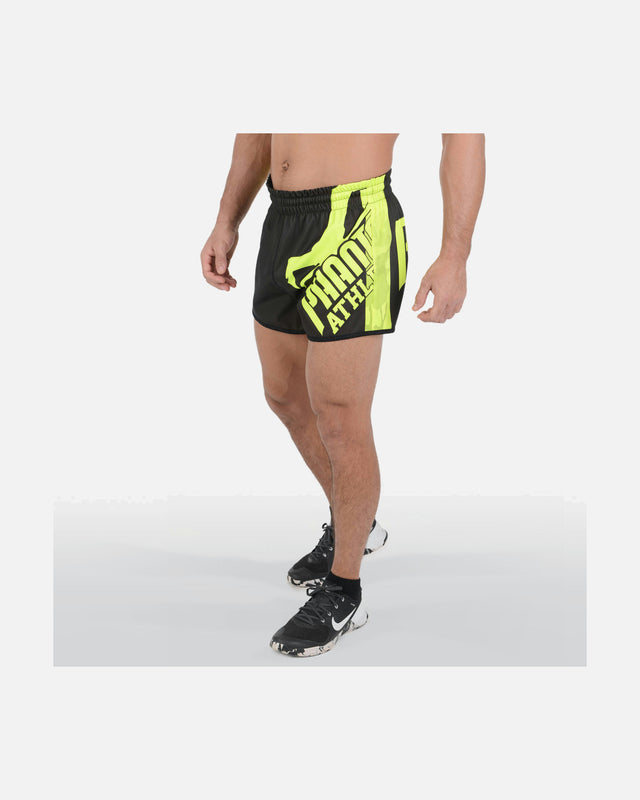 Phantom Athletics Muay Thai shorts Revolution – Sort/Neon