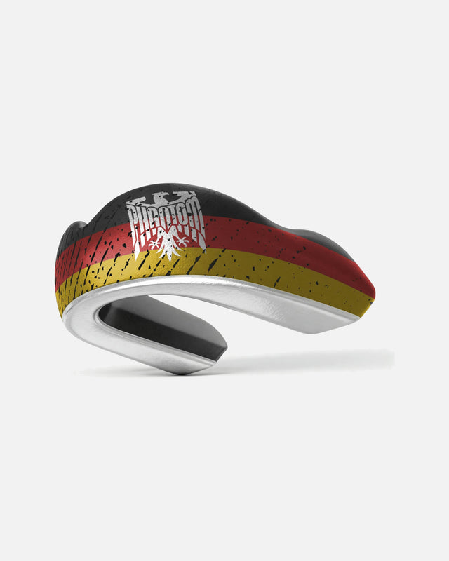 Proteză dentară de box Phantom Athletics Elite German Flag – Negru/Roșu/Aur