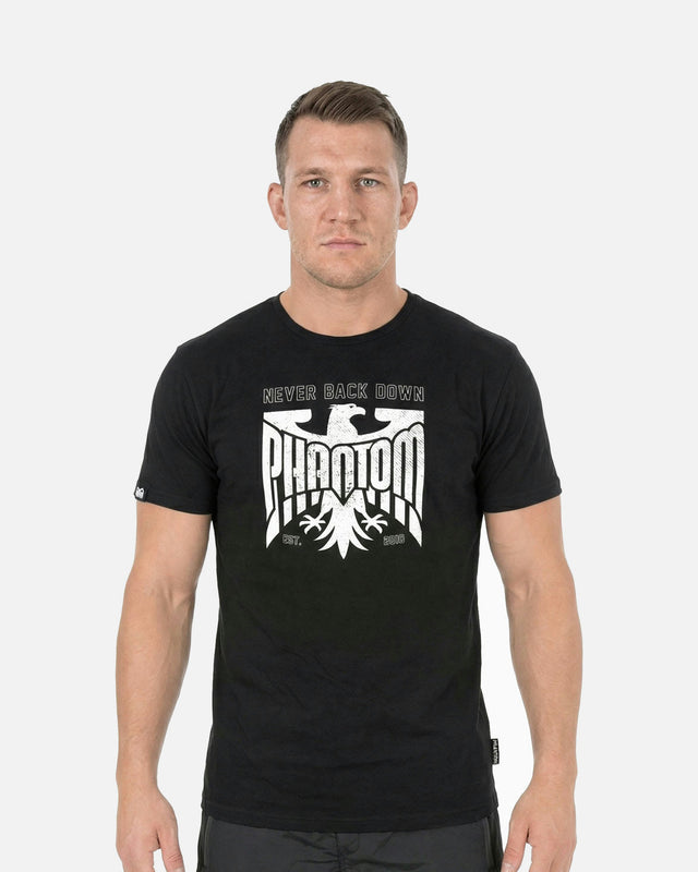 Phantom Athletics Triko Germany Never Back Down – Černé