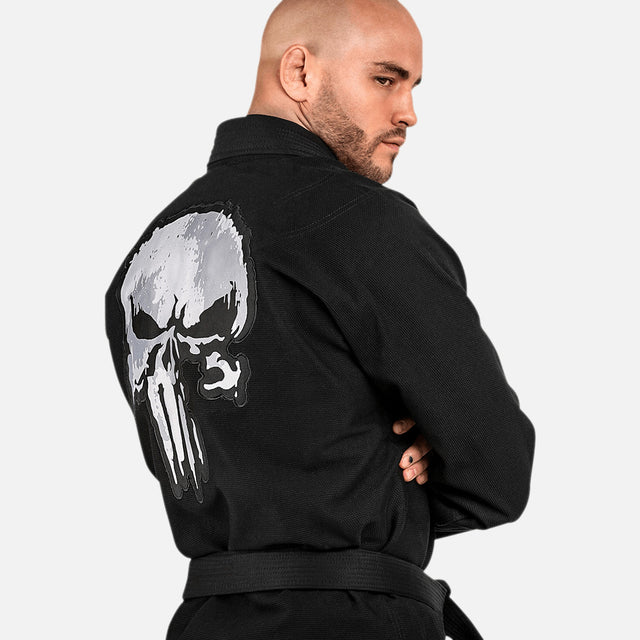 Marvel BJJ Gi The Punisher - Zwart