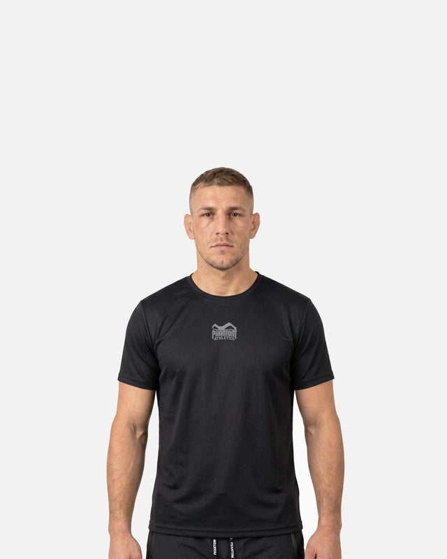 T-shirt d'entraînement Phantom Athletics EVO+ Apex – Noir/Gris