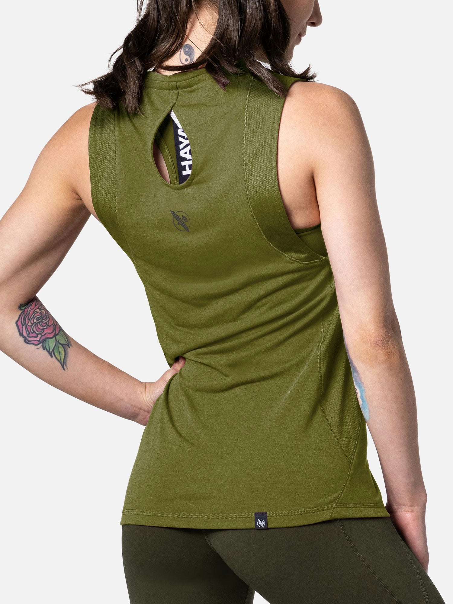 Hayabusa Tank Top Dam - Olivgrön