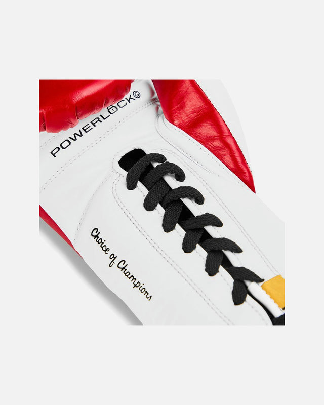 Luvas de boxe Everlast Powerlock OG Pro – Vermelho/Branco