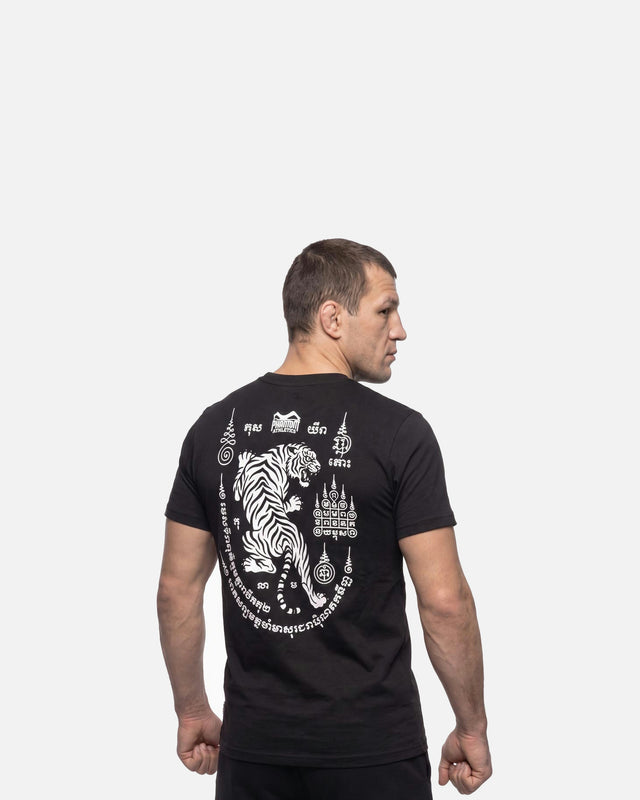 Tricou Phantom Athletics Tiger Yant – Negru