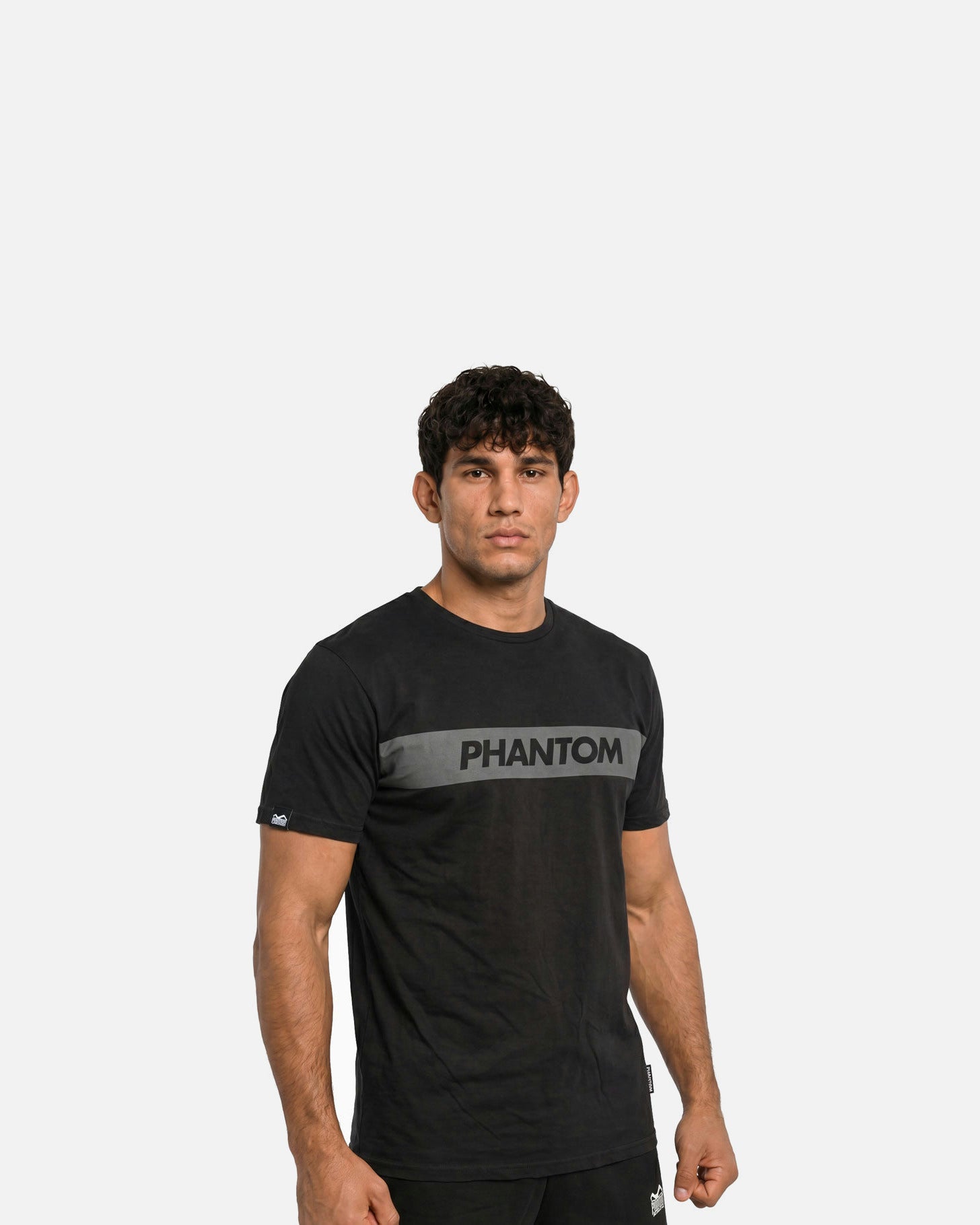 Camiseta Phantom Athletics Apex – Negro/Gris