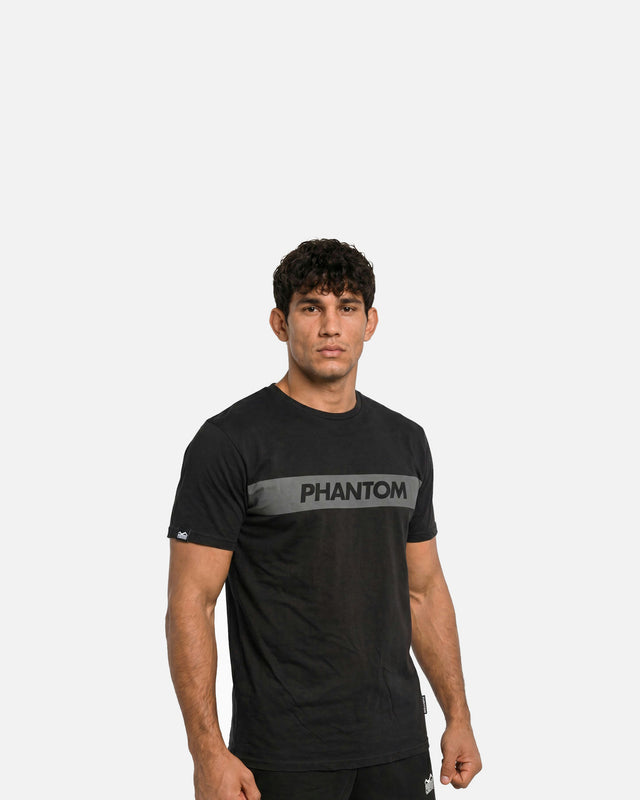Camiseta Phantom Athletics Apex – Negro/Gris