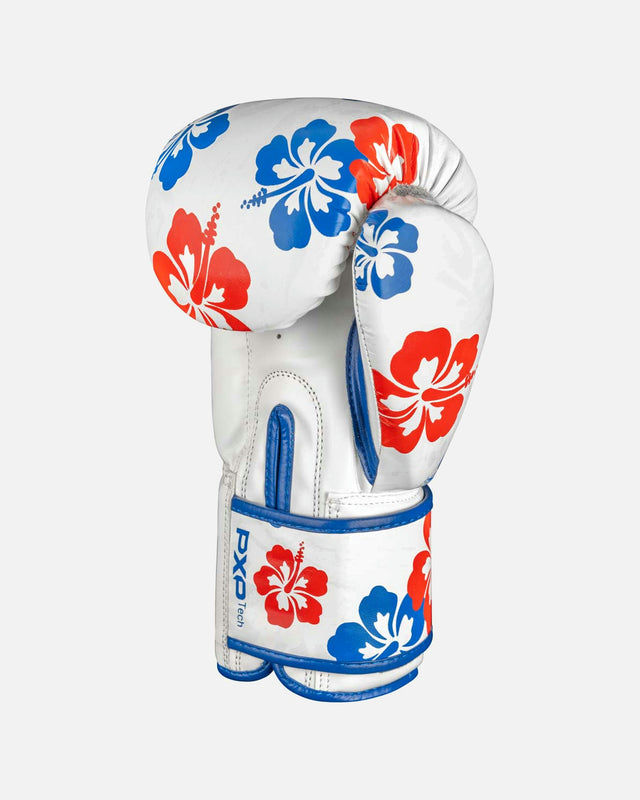 Luvas de boxe Phantom Athletics Hawaii – Branco/Azul/Vermelho