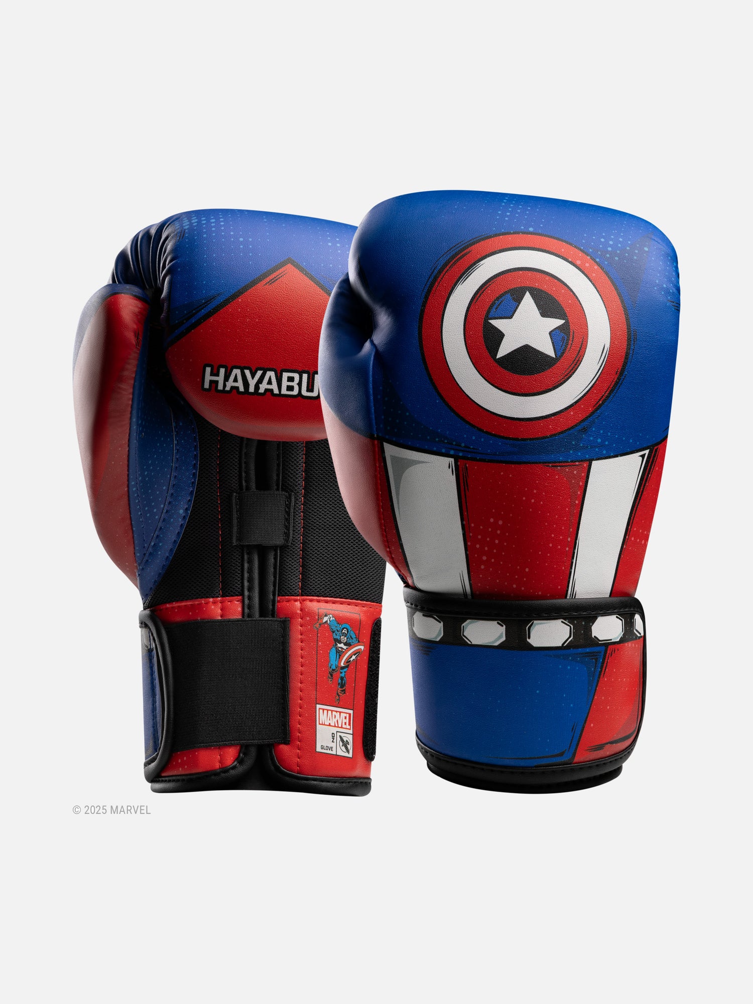 Hayabusa Boxhandschuhe Captain America – Rot/Weiß/Blau