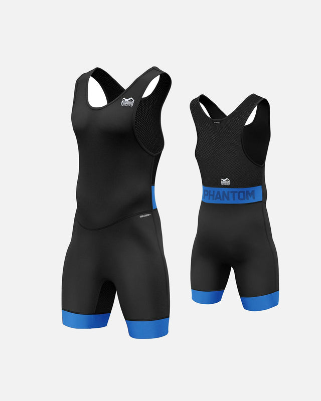 Phantom Athletics Ringershirt Storm Kinder – Schwarz/Rot/Schwarz/Blau