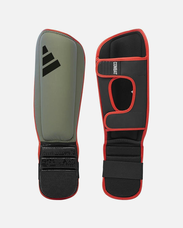 Chrániče holení Adidas Combat 50 – Zelené/Černé