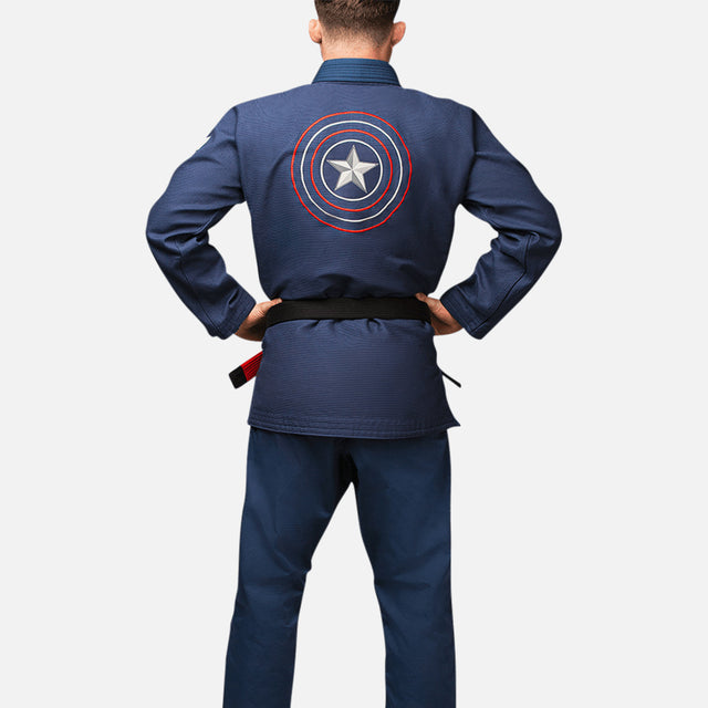 Kimono de BJJ Marvel Captain America – Bleu
