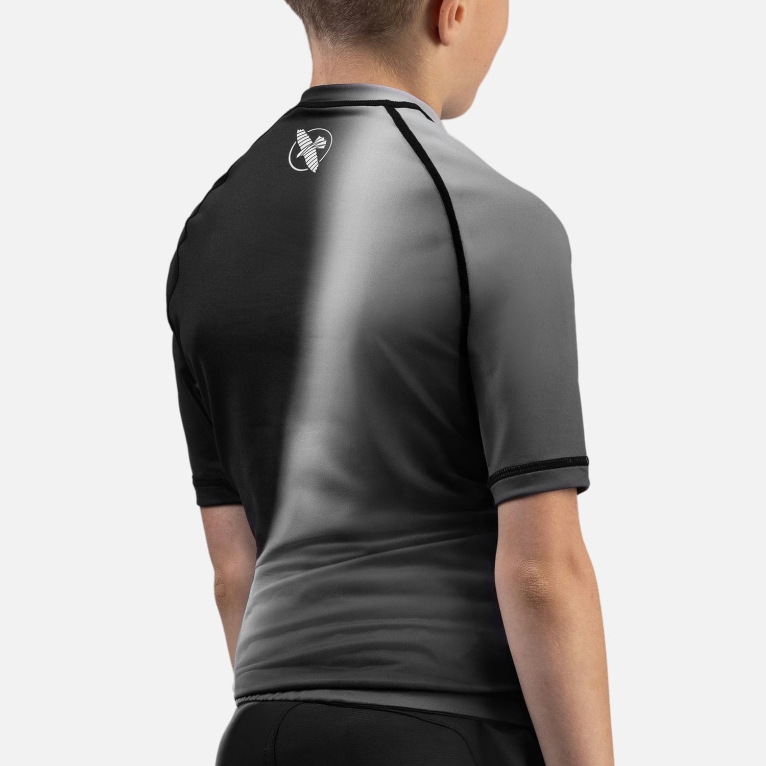 Hayabusa Rashguard Apex Nova Kurzarm Kinder – Schwarz
