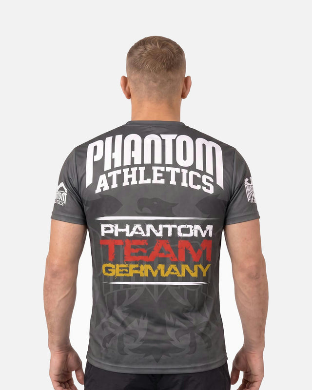 T-shirt da allenamento Phantom Athletics EVO Germany – Nero