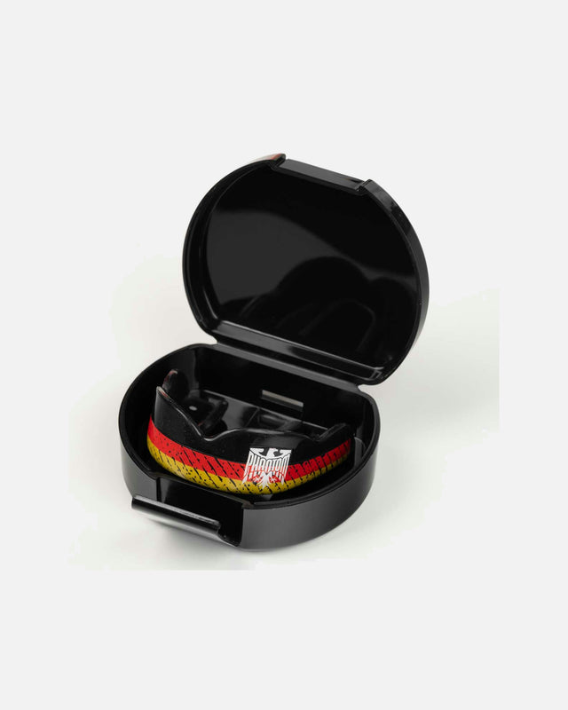 Proteză dentară de box Phantom Athletics Elite German Flag – Negru/Roșu/Aur