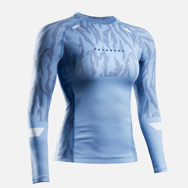 Rashguard Hayabusa Apex Vantage Mâneci Lungi Femei – Albastru