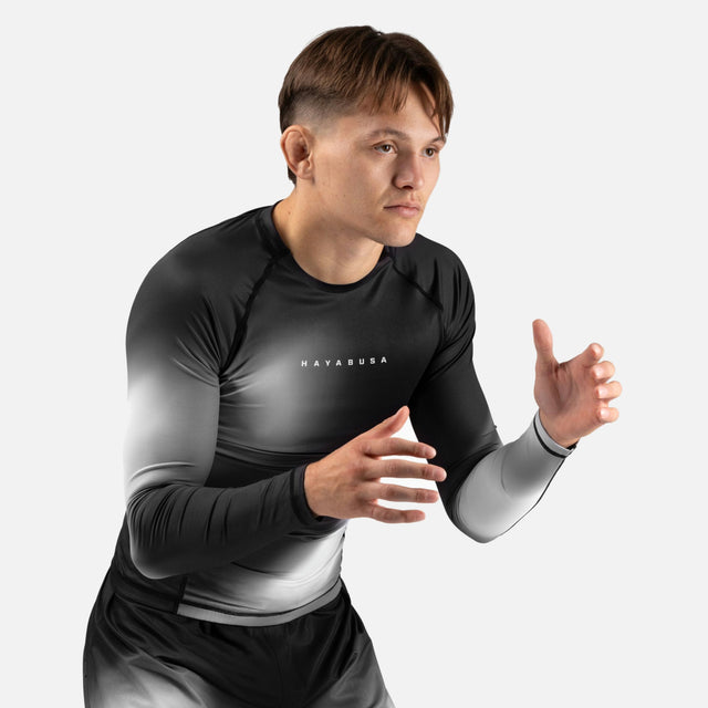 Rashguard Hayabusa Apex Nova cu mâneci lungi – Gri