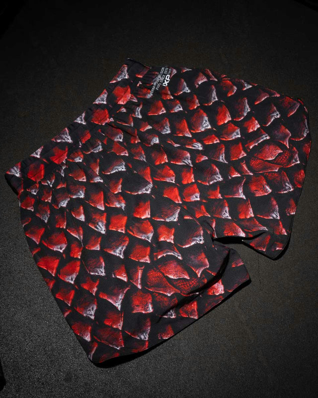 Phantom Athletics MMA Shorts Fusion - Red Dragon