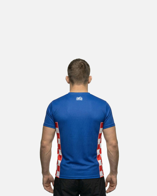 Koszulka Phantom Athletics EVO+ Team Croatia – Niebieska