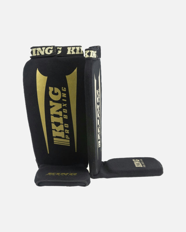 King Pro Boxing Shin guards AMSG Pro – Black