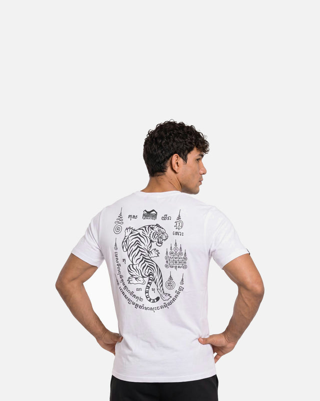 T-Shirt Phantom Athletics Tiger Yant – Blanc