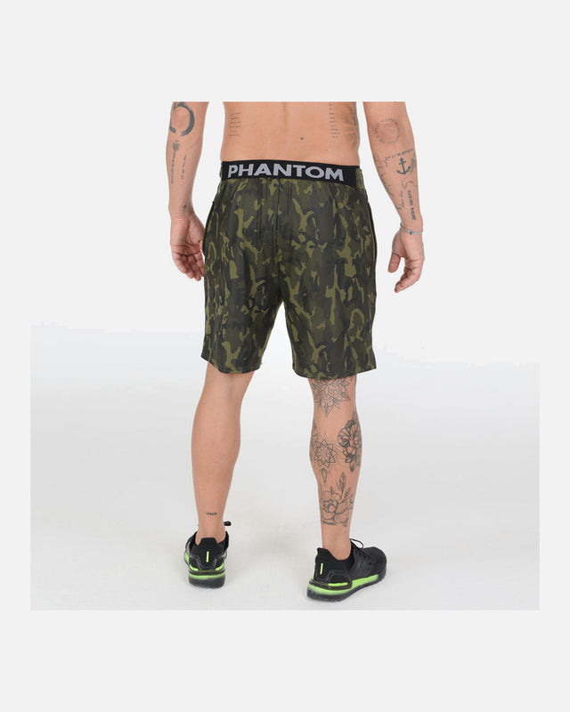 Pantaloni scurți de antrenament Phantom Athletics Shadow – Camo Ușor