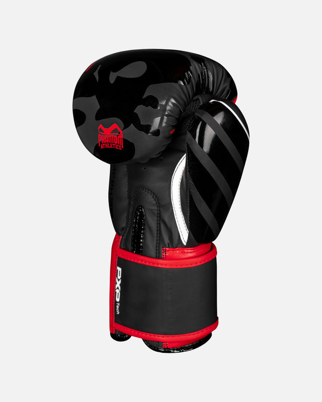 Boxerské rukavice Phantom Athletics Raider – Červené/Černé