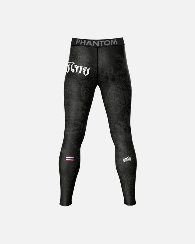 Phantom Athletics Kompressionsshorts Muay Thai – Svart/Grå