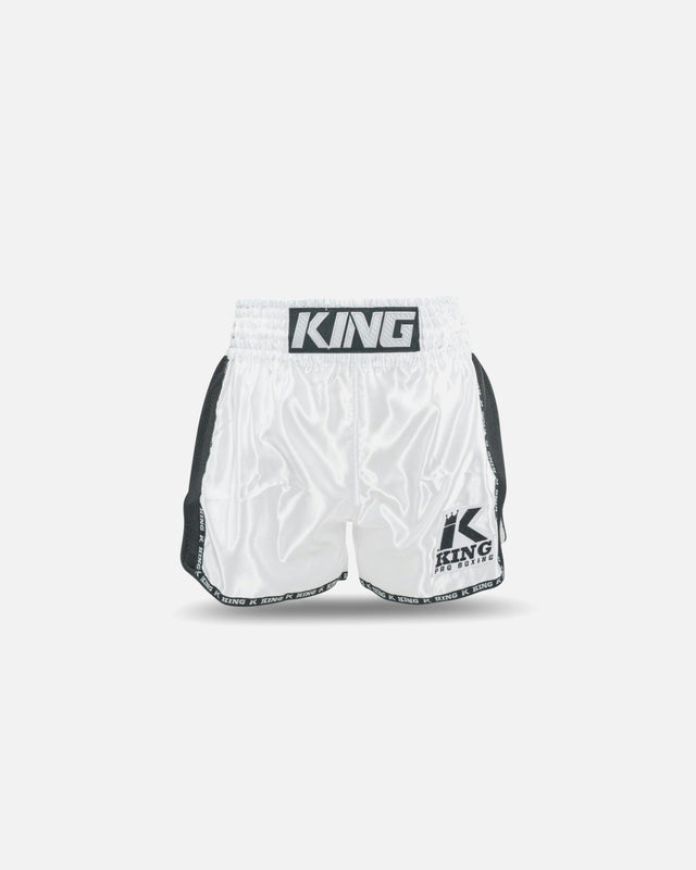 Spodenki Muay Thai King Pro Boxing Bangkok – Białe