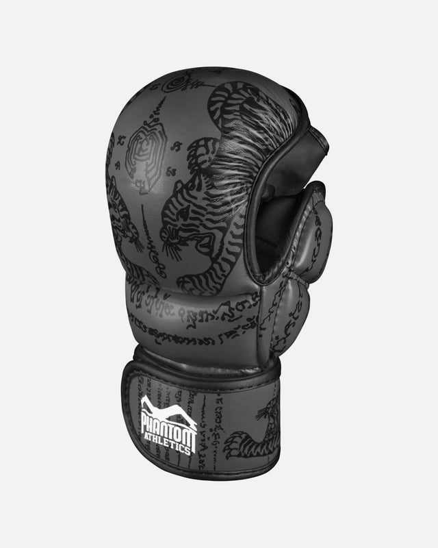 Guantes de sparring de MMA Phantom Athletics Muay Thai - Gris