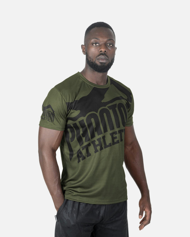T-shirt d'entraînement Phantom Athletics EVO Supporter – Vert foncé
