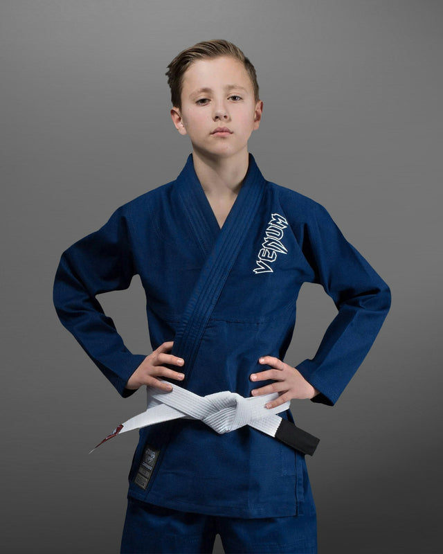Kimono BJJ Venum Contender – Navy Blauw (Dziecięce)