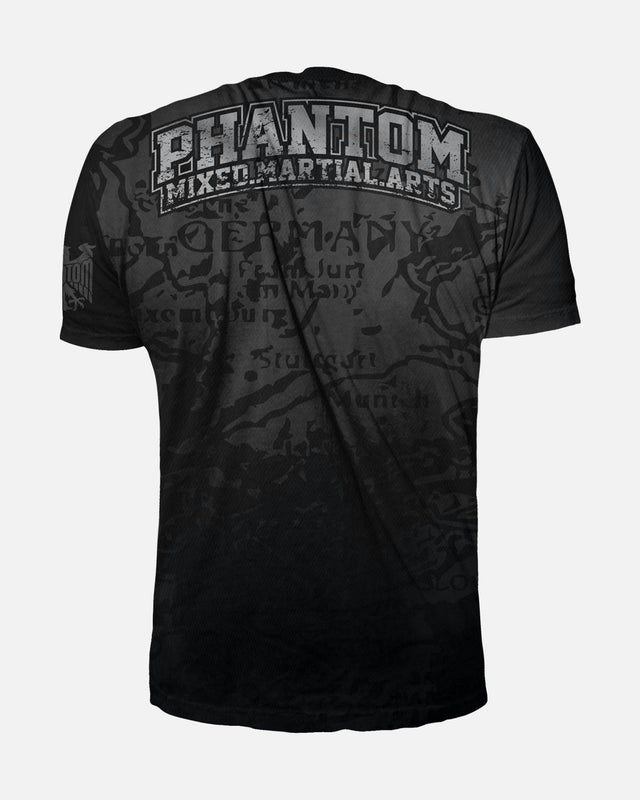 Phantom Athletics Trainingsshirt EVO Germany Silver Eagle - Zwart/Grijs
