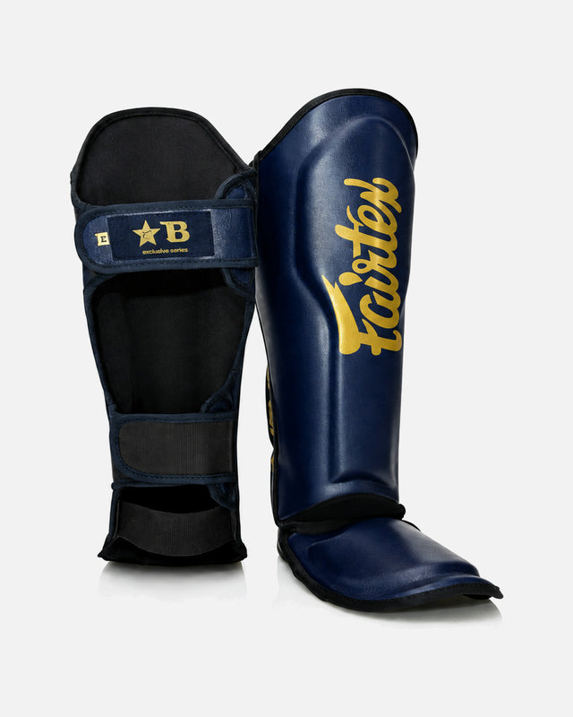 Protège-tibias Fairtex FXB – Bleu marine