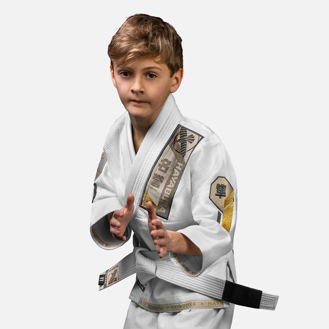 Kimono BJJ Hayabusa Ascend Bambini – Bianco