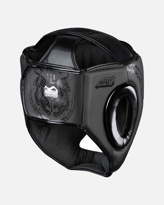 Casco da boxe Phantom Athletics Muay Thai – Nero