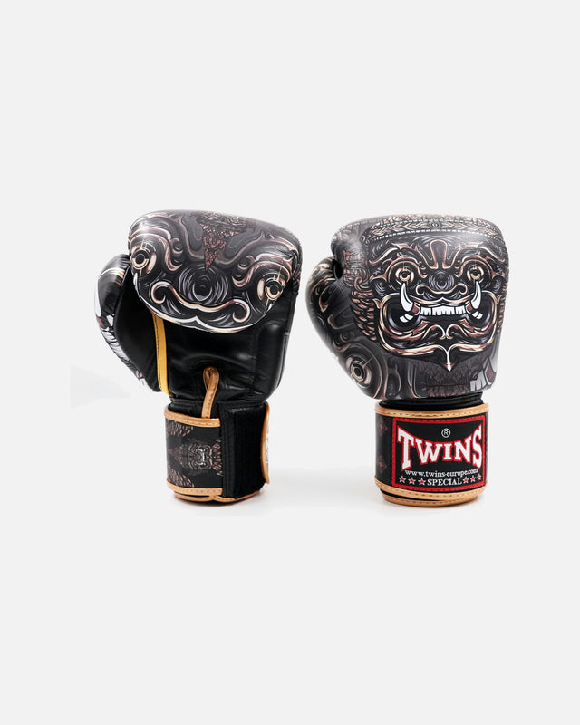 Guantoni da boxe Twins FBGVL4 Yaktai – Nero