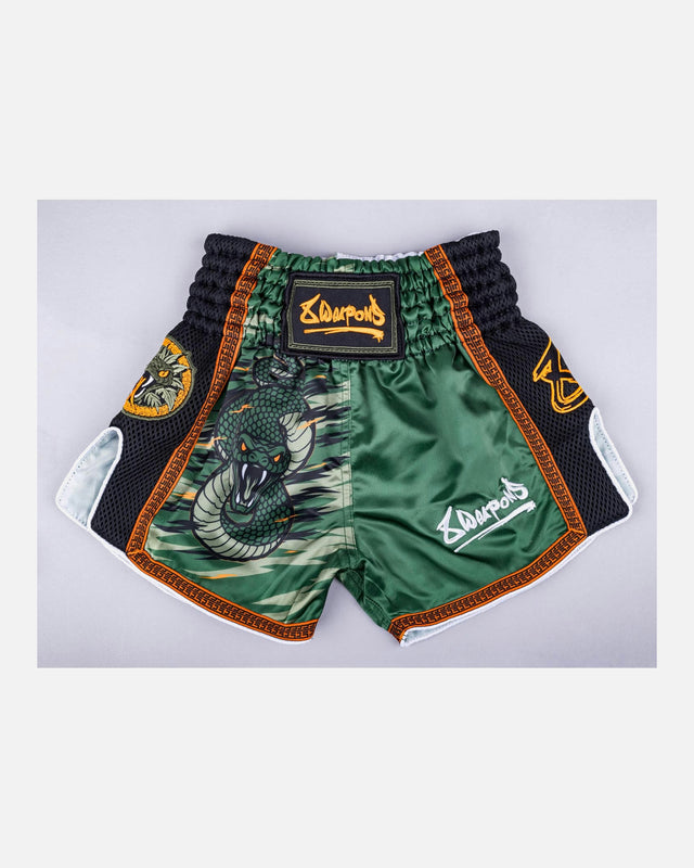 8 WEAPONS Muay Thai-shorts Beastial Viper – Khaki
