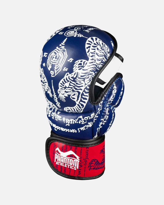 MMA sparingové rukavice Phantom Athletics Muay Thai – Modré